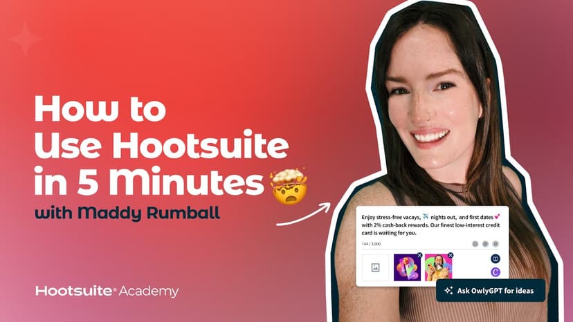 Miniatura de video de cómo usar Hootsuite en 15 minutos