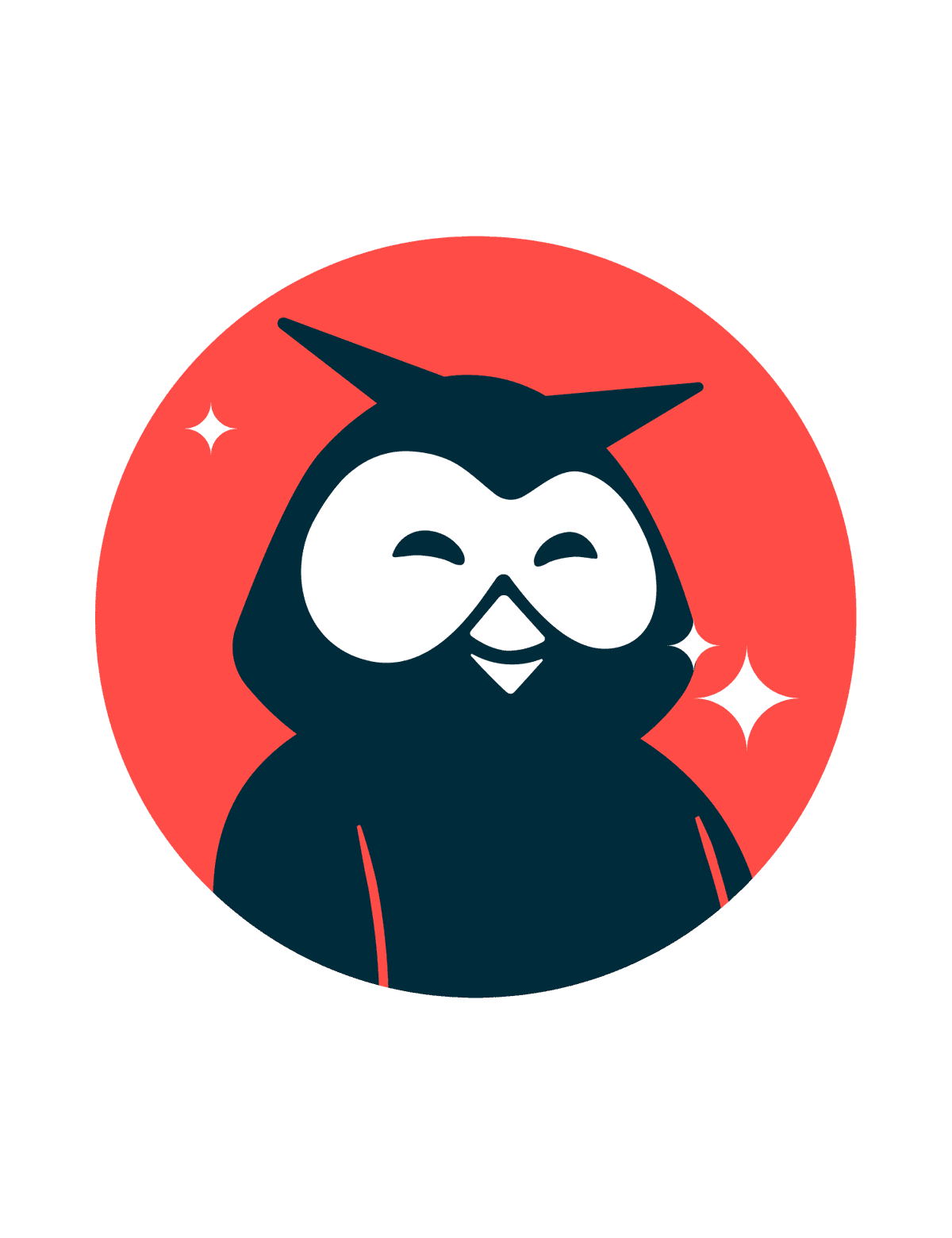 Hero graphic of Hootsuite's mascot, Owly, smiling