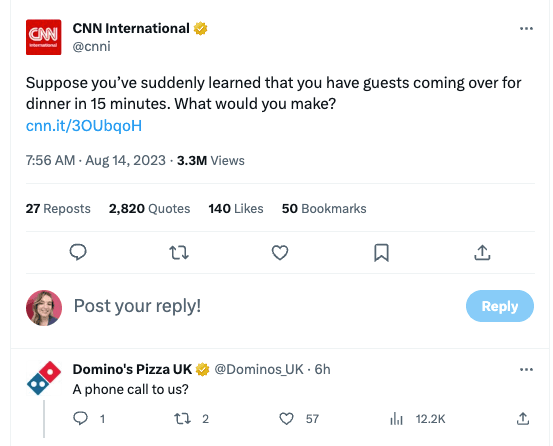 CNN International Twitter – Screenshot