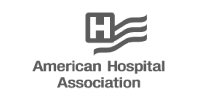 Logotipo da American Hospital Association 