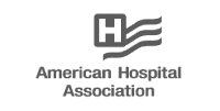 Logotipo de la Asociación Americana de Hospitales 